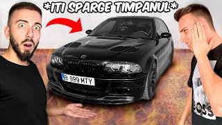 Un BMW Adevarat De Iti Sparge Timpanul E46 Cu Flacari AlexMontrey [upl. by Jourdain724]