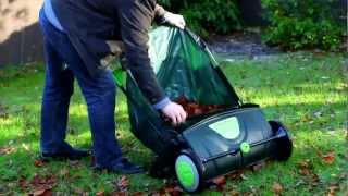 Eckman 117 Litre Push Leaf Sweeper [upl. by Thirzia968]