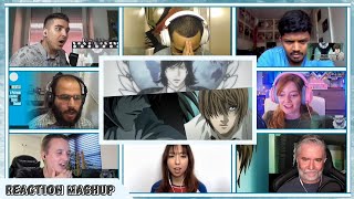 The First Encounter With L amp Light “Death Note” Reaction Mashup [upl. by Neille]