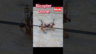 Bicopter DroneArduino DroneArduino projectsHow to make Bicopter Drone shorts drone viral [upl. by Eibocaj]