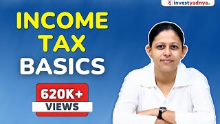 Basic Concepts of Income Tax in India  Exempt Income Deductions Rebate FY AY TDS Advance Tax [upl. by Lashar]