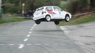 Rallysprint du Tréfle 2012  with crash and mistakes  HD [upl. by Tut]