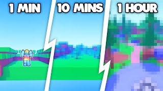 Making a Roblox Map in 1 Minute vs 10 Minutes vs 1 Hour [upl. by Nerraj]