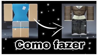 ✨Como fazer o CORPO R6 no Roblox✨ [upl. by Bueschel920]