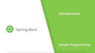 Spring Boot  Introduction  Simple Programming [upl. by Reifnnej]