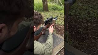 Down at the range with the BSA R12 CLX Pro Carbon Bottle Air Rifle [upl. by Anigriv]