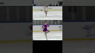 Alysa Liu amp Lindsay Thorngren short programs at the Budapest Trophy 2024 figureskating [upl. by Ajnot914]