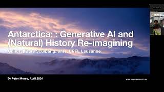 Presentation Antarctica Generative AI and Natural  History Reimagining 2024 [upl. by Kapeed]