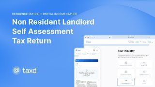 SA109 Non Resident Landlord UK Tax Return [upl. by Nodyarb]