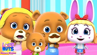 Goldilocks and The Three Bears Fairy Tale amp Cartoon Story for Kids by Loco Nuts [upl. by Namor]