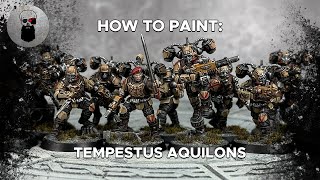 Contrast How to Paint Tempestus Aquilons [upl. by Avrenim]