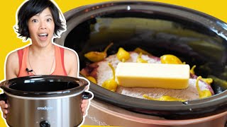 The Best amp Easiest Pot Roast Ever 5Ingredient Slow Cooker Mississippi Roast [upl. by Asilanom]