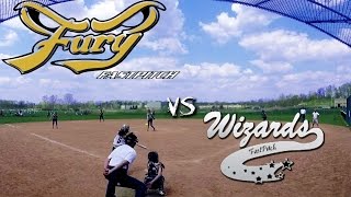 Fury Fastpitch Vegas vs Wizards 419 12u Elite Fastpitch Softball [upl. by Norm]