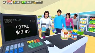 new mall game 😍😍 gamingvideoviralvideosupermarketsubscribe [upl. by Akemat]