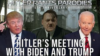 Hitlers meeting with Biden and Trump [upl. by Ahsietal566]