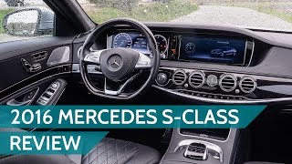 2016 MercedesBenz SClass S350d LWB Review [upl. by Arahset]