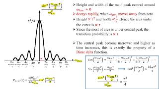 QT 105 Tamil Constant perturbation Fermi Golden rule transition probability [upl. by Bronk370]