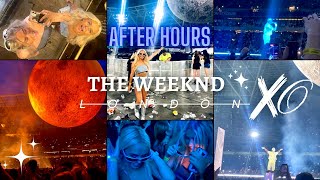 The Weeknd Vlog  AFTER HOURS  London🌝 [upl. by Thirzia961]