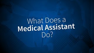 What Does a Medical Assistant Do [upl. by Mundy]