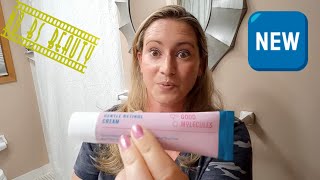 GOOD MOLECULES Skincare 🆕 New Gentle Retinol Cream First Impressions Review [upl. by Rekcut597]