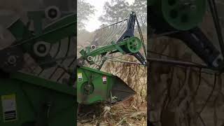 Agrotech Kool Combine Harvester  Maize Harvesting  බඩ ඉරිගු කන බූතයා  New Modification shorts [upl. by Adnalu]