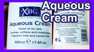 XBC Aqueous Cream Emollient 500ml [upl. by Enatan]