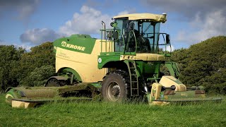 Krone BigM 450 SelfPropelled Mower CUSTOMER REVIEW [upl. by Litton992]