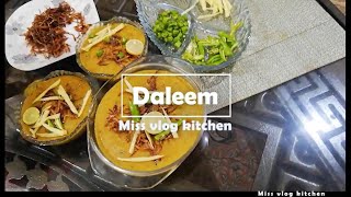 Daleem Recipe by miss vlog kitchen [upl. by Agnimod]