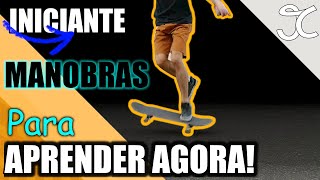 Manobras MUITO FÁCEIS DE SKATE você consegue aprender agora SKATE PRA INCIANTES [upl. by Elleirda273]