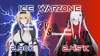 Punishing Gray Raven PGR Global  Ice Warzone Hero Bianca S Veritas vs Alpha teams testing out [upl. by Sulokcin]