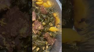 Laila’s cooking cabbage 🥬 amp collards green wraps step3 enjoy watching 👩‍🍳❤️🙏 [upl. by Dewhirst]