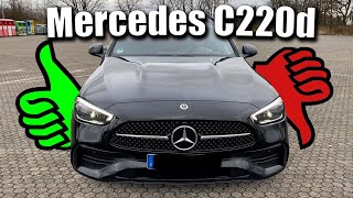 Was ich magnicht mag Mercedes Benz C220d W206 AMG Line  TopCarsGermany [upl. by Nivac]