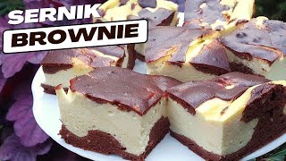 PRZEPIS NA KETO SERNIK NAJLEPSZY SERNIKOBROWNIE [upl. by Ellehcar384]