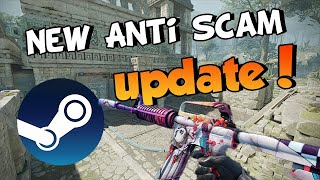 CS2 Steam news  Anti Scam update How to protect your skins [upl. by Aiveneg]