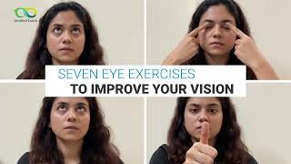 7 Easy Eye Exercises To Improve Your Vision [upl. by Yarrum]