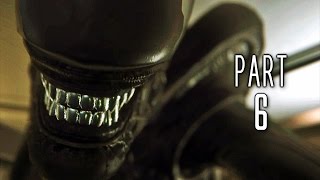 Alien Isolation Walkthrough Gameplay Part 14  Running Scared PS4 [upl. by Eemia394]