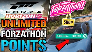 Forza Horizon 5 How To Get UNLIMITED FORZATHON POINTS Forzathon Guide [upl. by Jackie138]