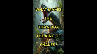 What Makes the Titan Boa the KING of Snakes [upl. by Retsbew]