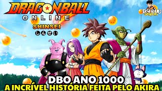 CONHEÇA A INCRÍVEL HISTÓRIA DE DRAGON BALL ONLINE OFICIAL E FEITA PELO AKIRA ANO 1000 [upl. by Artemisia]