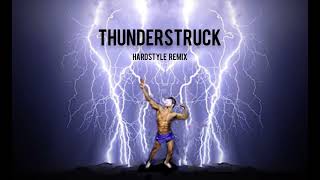 GYM HARDSTYLE  THUNDERSTRUCK TBMN Hardstyle Remix [upl. by Lukin321]