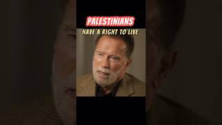 Arnold Schwarzenegger on Palestine [upl. by Garlen]