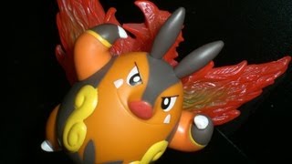 McDonalds 2012 Happy Meal Pokemon PIGNITE Toy Review w Pignite TCG [upl. by Matthieu]