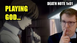 THIS IS GONNA BE HORRIFYING  PHYSICS EDUCATOR watches DEATH NOTE 1x01  BLIND REACTANALYSIS [upl. by Pegg]