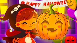 The Halloween Pumpkin Song🎃  Cartoon Halloween Song for Kids 🎶🎃👻 [upl. by Yeffej]