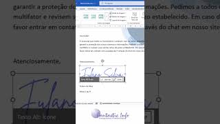 Como Inserir Assinatura em Documentos do Word [upl. by Verlee56]