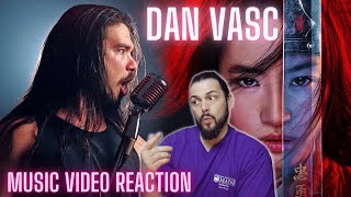 Dan Vasc  Ill Make A Man Out Of You Mulan Metal Cover  First Time Reaction 4K [upl. by Bern921]