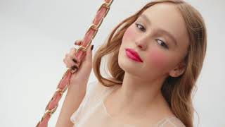 Rouge Coco Lip Blush with LilyRose Depp – CHANEL Makeup [upl. by Mailli]