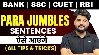 SBI PO 2023  Para Jumbles Sentences All Tips amp Tricks  English by Vishal Sir [upl. by Elah]