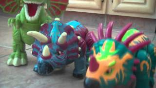 Imaginext Dino Race 1 [upl. by Adyam]