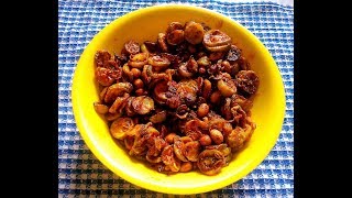 Dondakaya Palli fry  Dondakaya verusenaga vepudu  Side dish for sambar and rasam [upl. by Clarinda932]